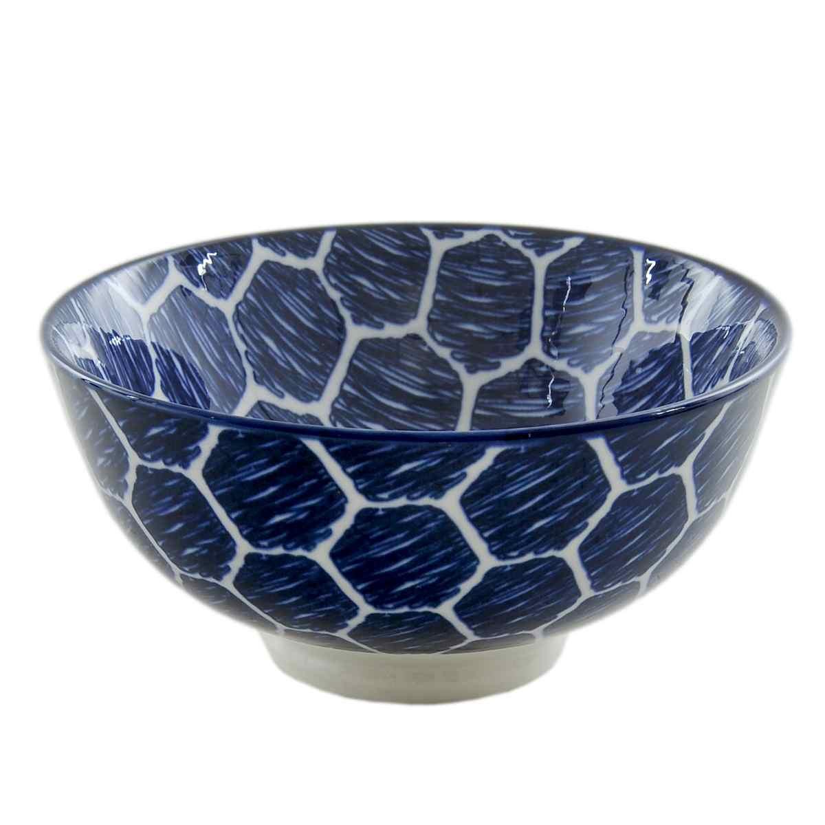 Ciotola Porcellana Samarcanda cm.12 Blu Bianca | Montemaggi