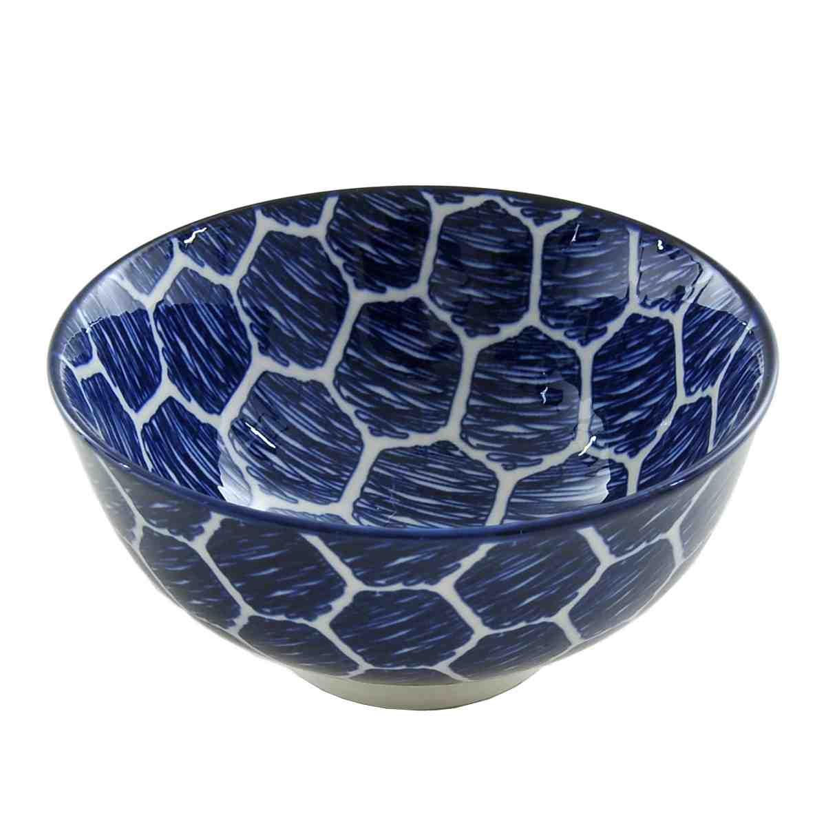 Ciotola Porcellana Samarcanda cm.12 Blu Bianca | Montemaggi