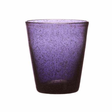 Bicchiere Vetro Singolo Acqua Surf Viola ml.300 | Allreds