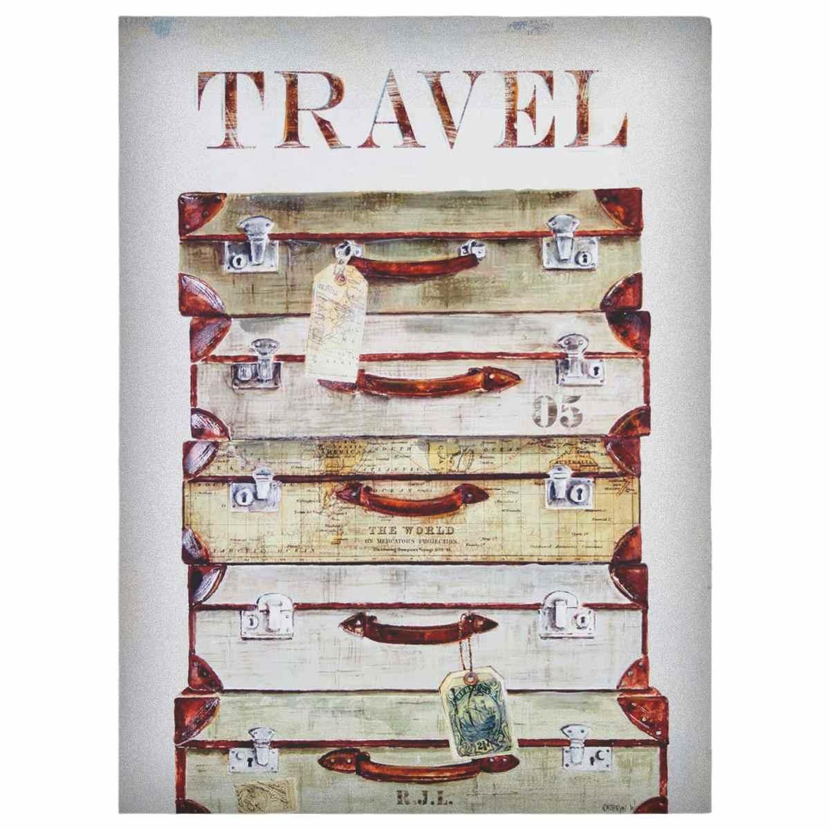 Quadro Tela Travel cm.75x100 | Innova