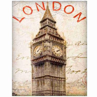 Quadro Tela London cm.75x100 | Innova