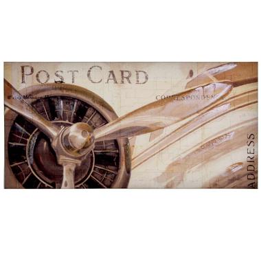 Quadro Tela Post Card con Elica cm.40x80 | Innova