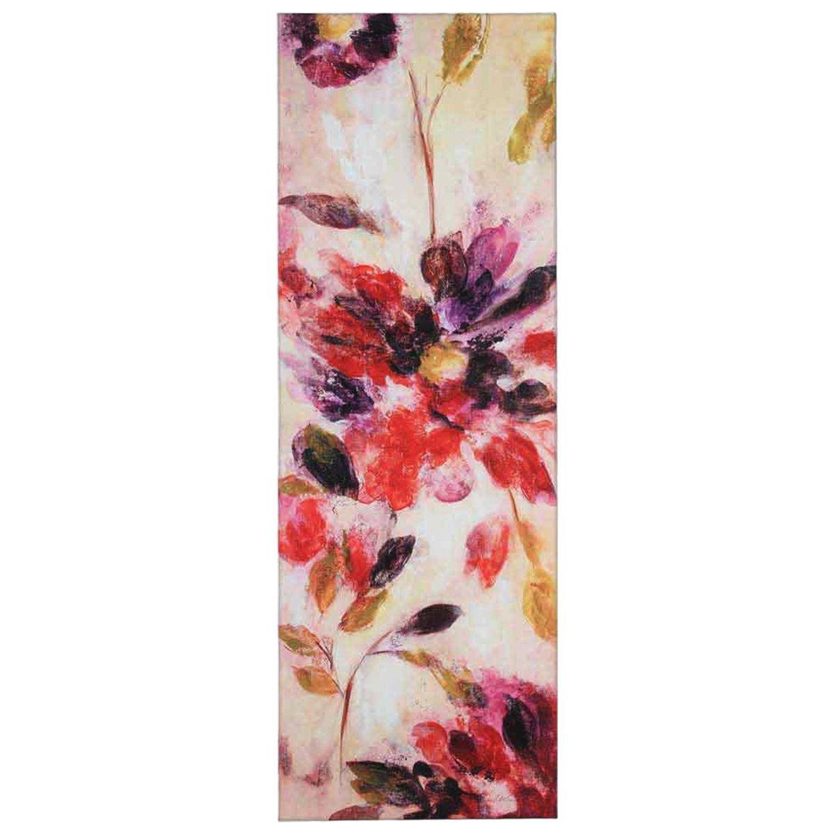 Quadro Tela Fiori cm.40x120 | Innova