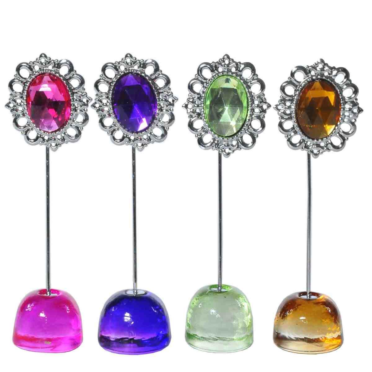 Segnaposto con Fiori Colorati pz.4 | M2 Store