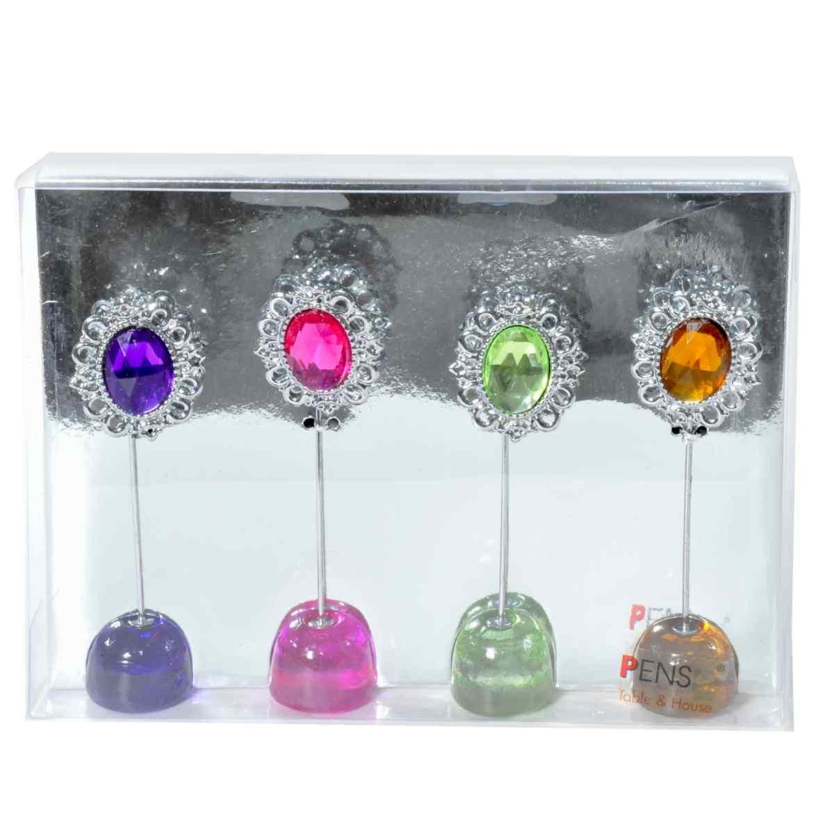 Segnaposto con Fiori Colorati pz.4 | M2 Store