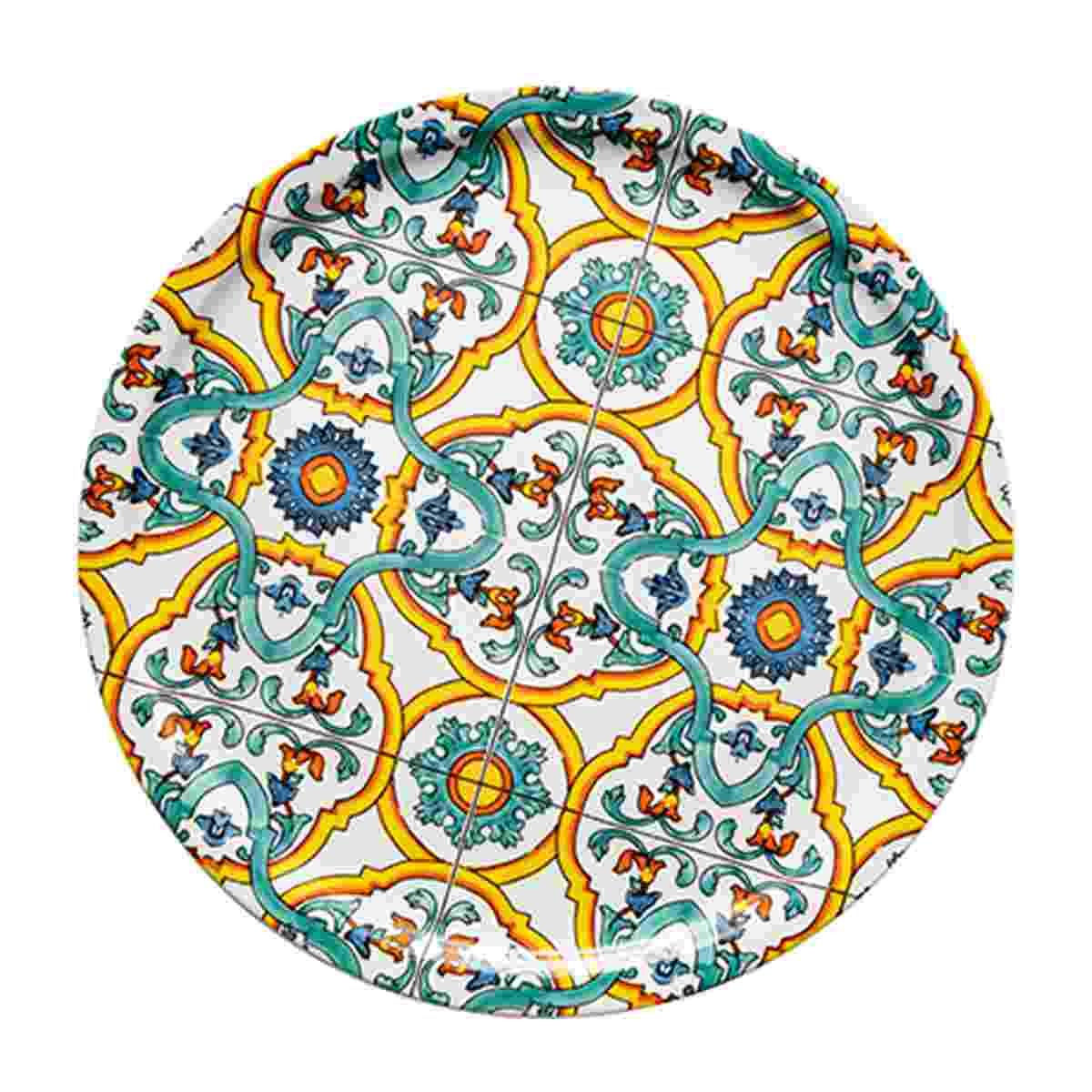 Piatto Tavola Porcellana Ortigia cm.30,5 | Montemaggi