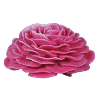 Candela Rosa Canina Profumata Viola cm.30 |Cereria Parma