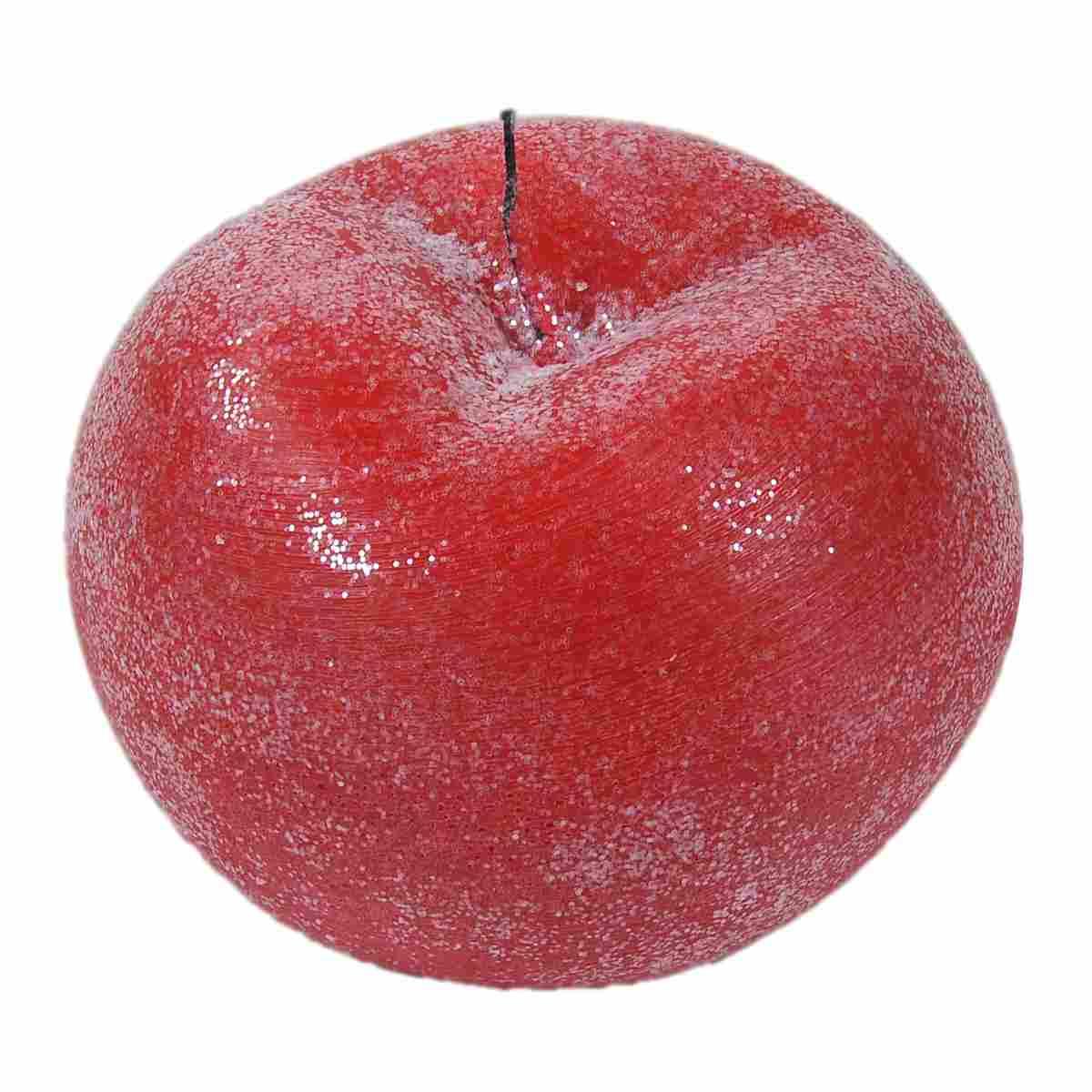 Candela Natale Mela Profumata Rossa Bri cm.15 |Cereria Parma