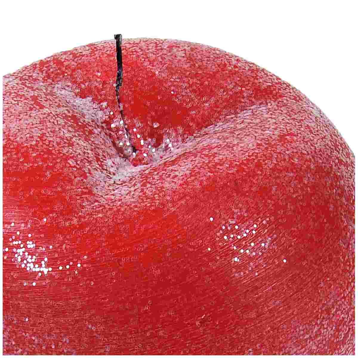 Candela Natale Mela Profumata Rossa Bri cm.15 |Cereria Parma