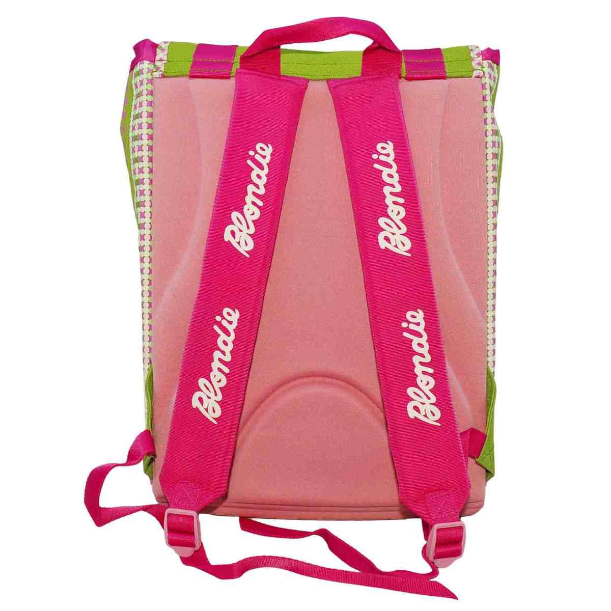 Zaino Medio Blondie Rosa/Verde cm.26x20x38 210-310 |M2 Store