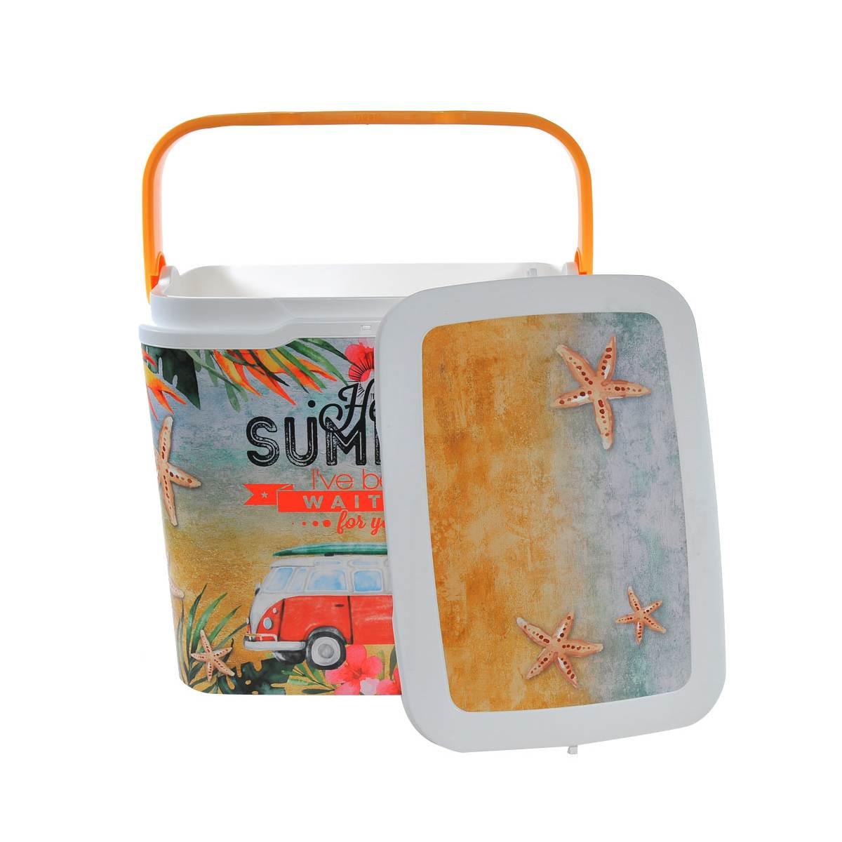 Frigo Portatile Lt.29 hello Summer cm.39x29x37 | H&H