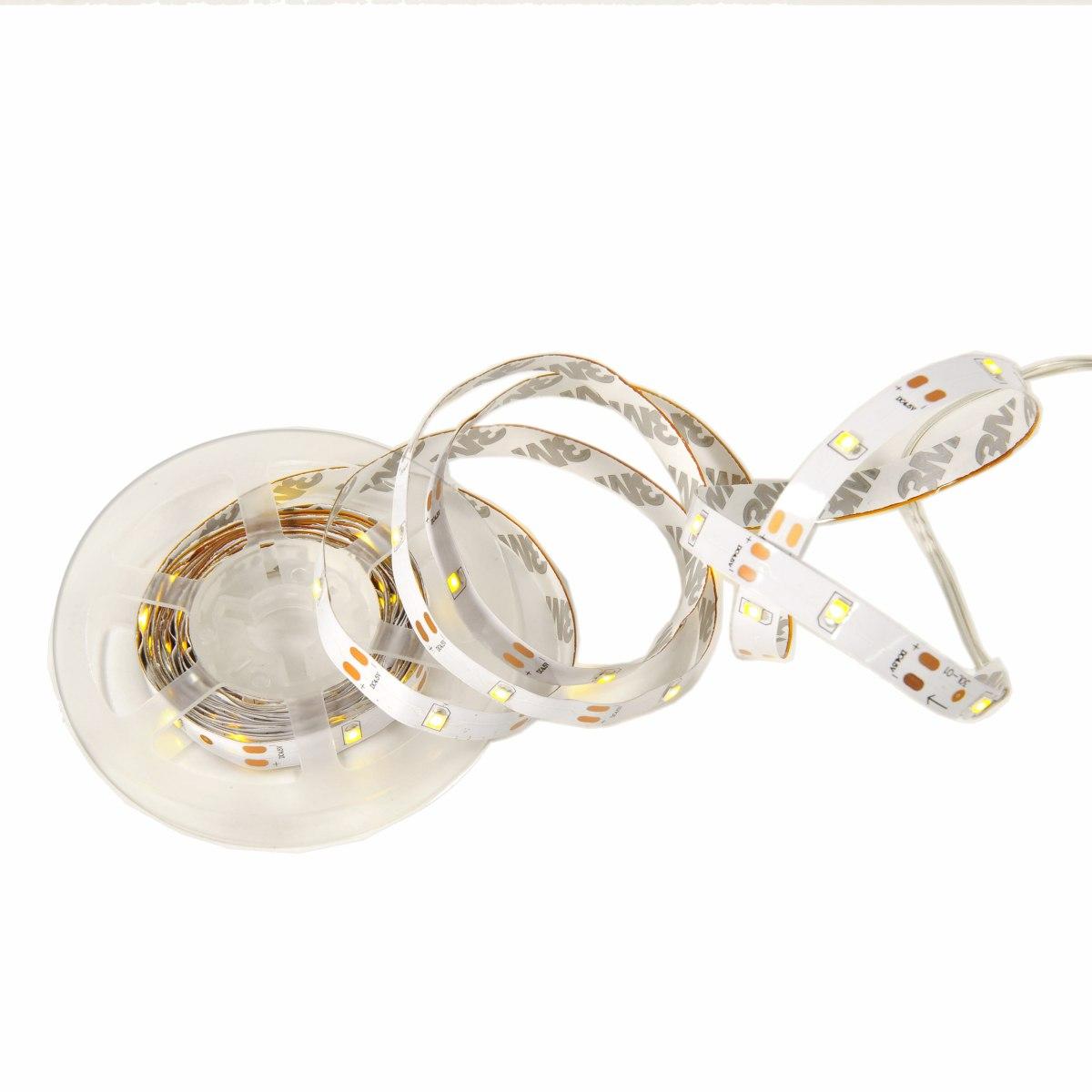 Luci Natale Esterno Batteria LED 90 Nastro mt.3 Bianco Caldo |M2 Store