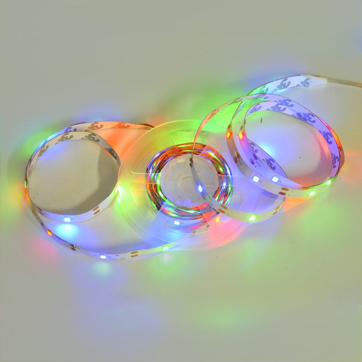 Luci Natale Esterno Batteria LED 90 Nastro mt.3 Multicolor |M2 Store