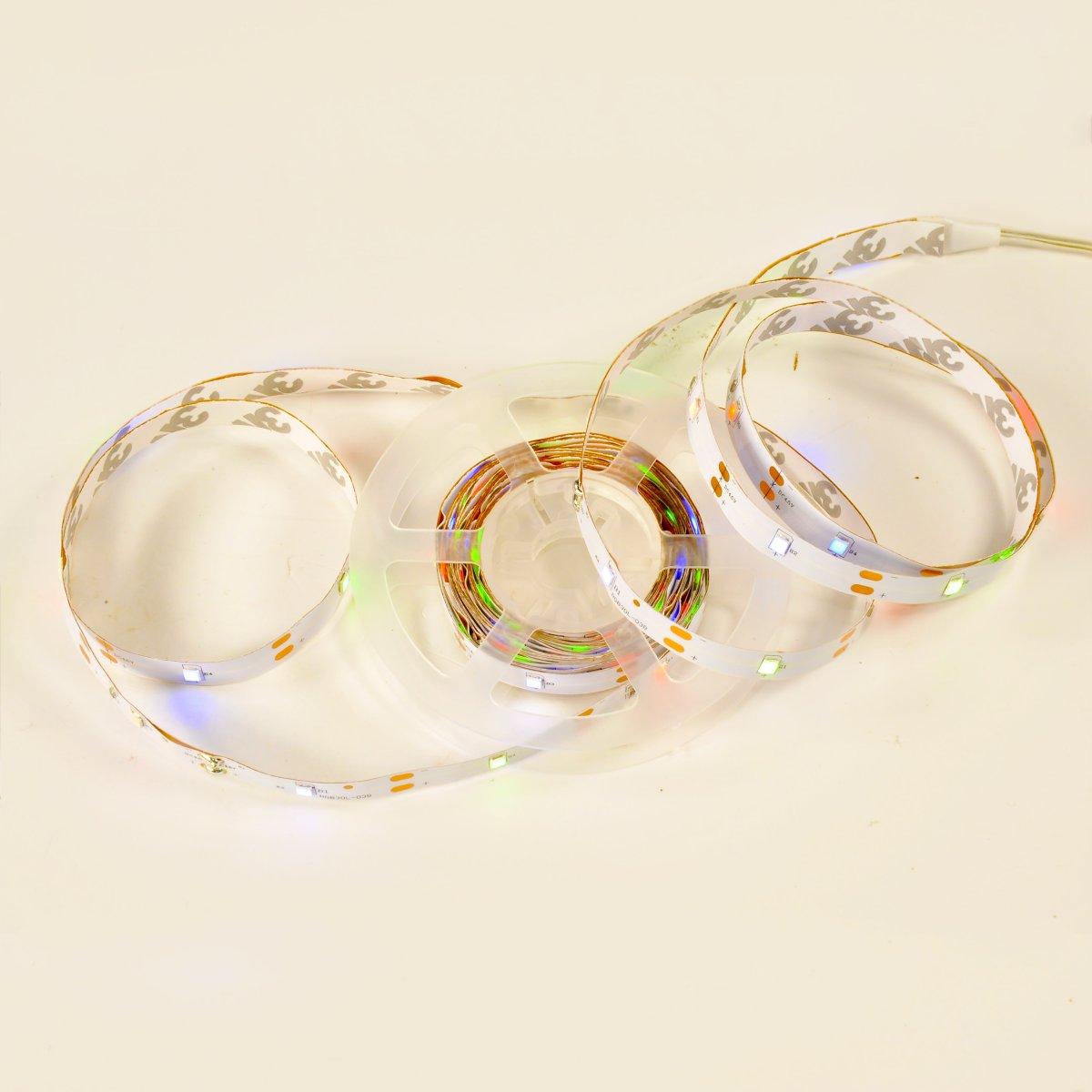 Luci Natale Esterno Batteria LED 90 Nastro mt.3 Multicolor |M2 Store