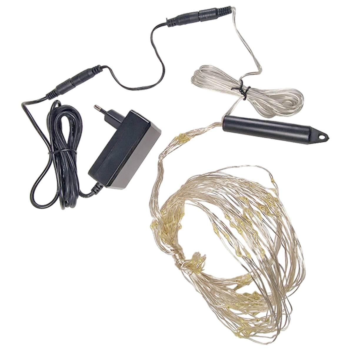 Luci Natale Esterno Cascata Nano LED 200 Multicolor |M2 Store