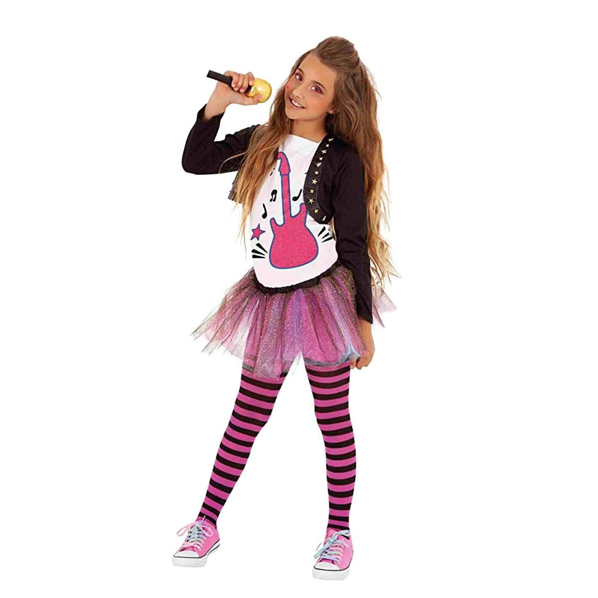 Costume Pop Girl Band Rosa |Rubie's