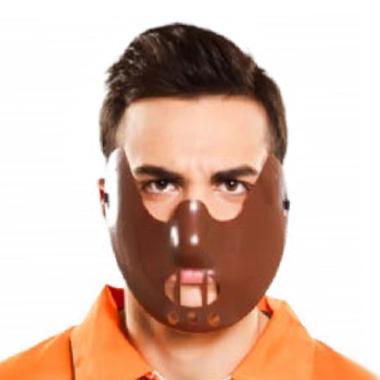 Maschera Viso PVC Horror Hannibal Mezzo Viso |Fyasa