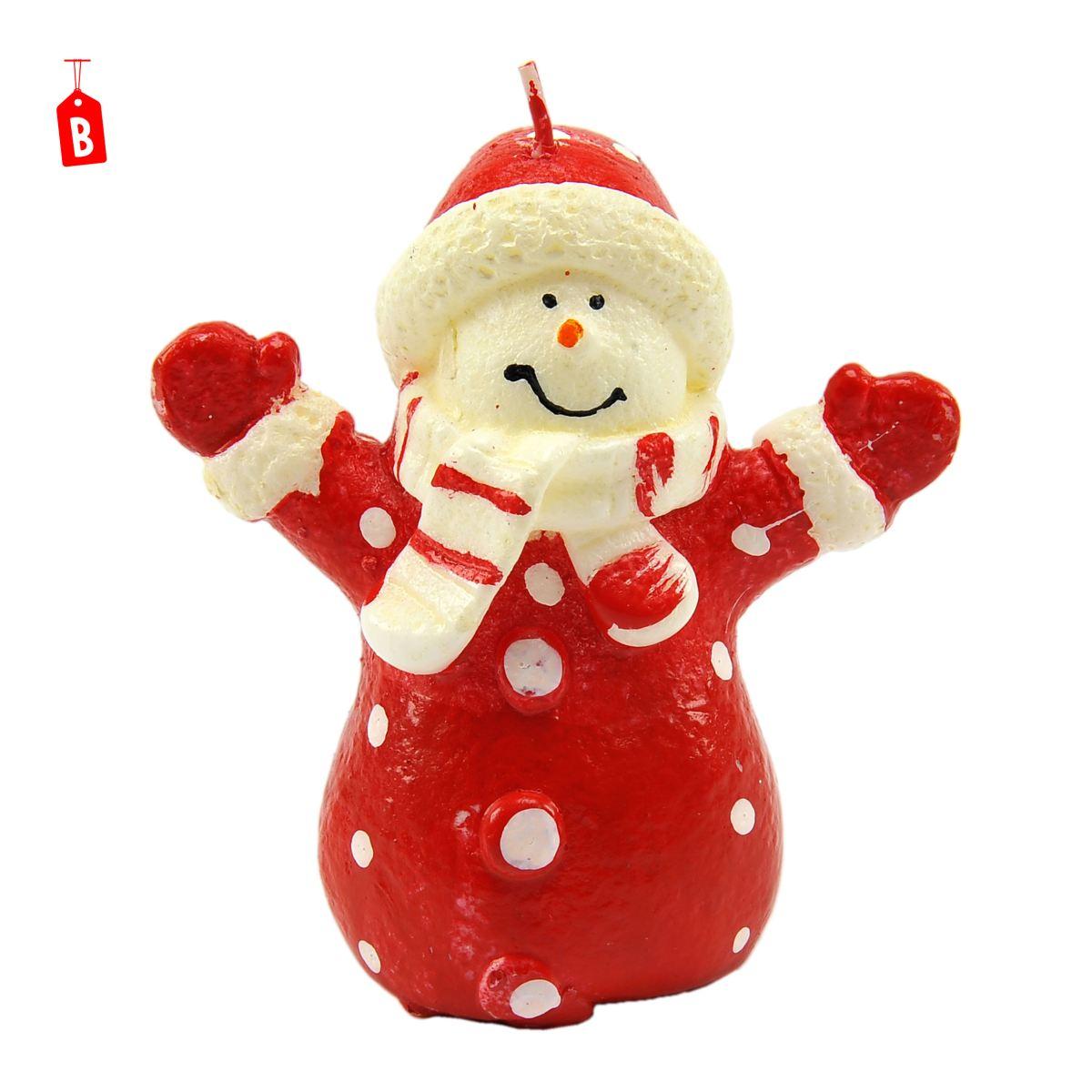 Candela Natale cm.9 Disponibili 3 Soggetti |M2 Store