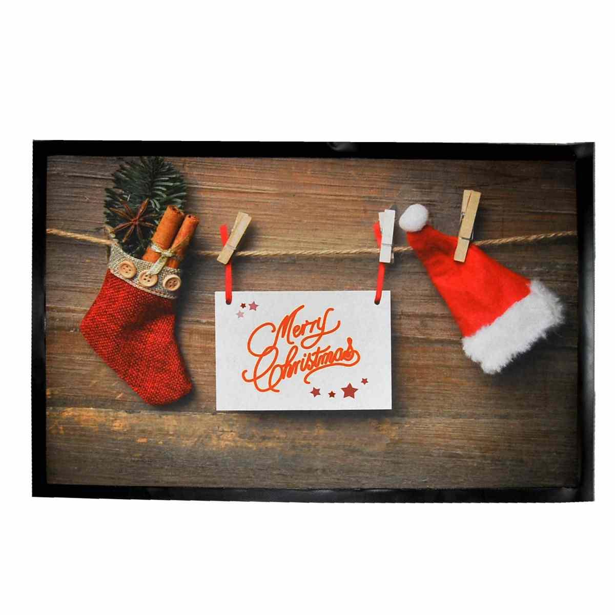 Zerbino cm.45x75 PVC Merry Christmas | M2 Store