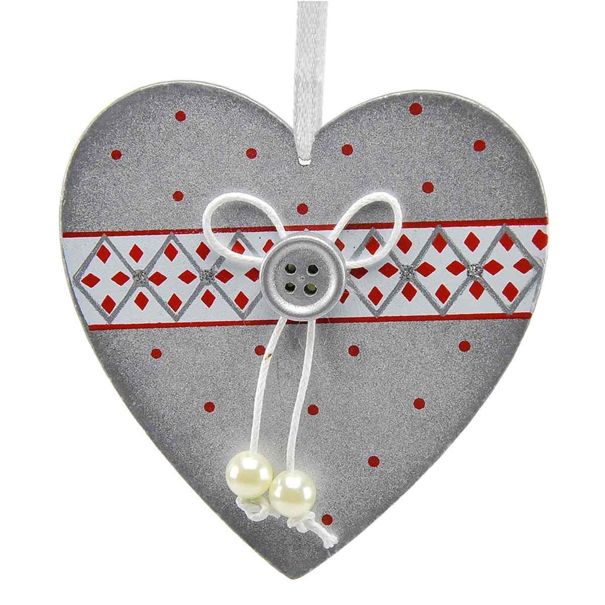 Decorazione Natalizia Soggetti Legno Argento pz.2 |M2 Store