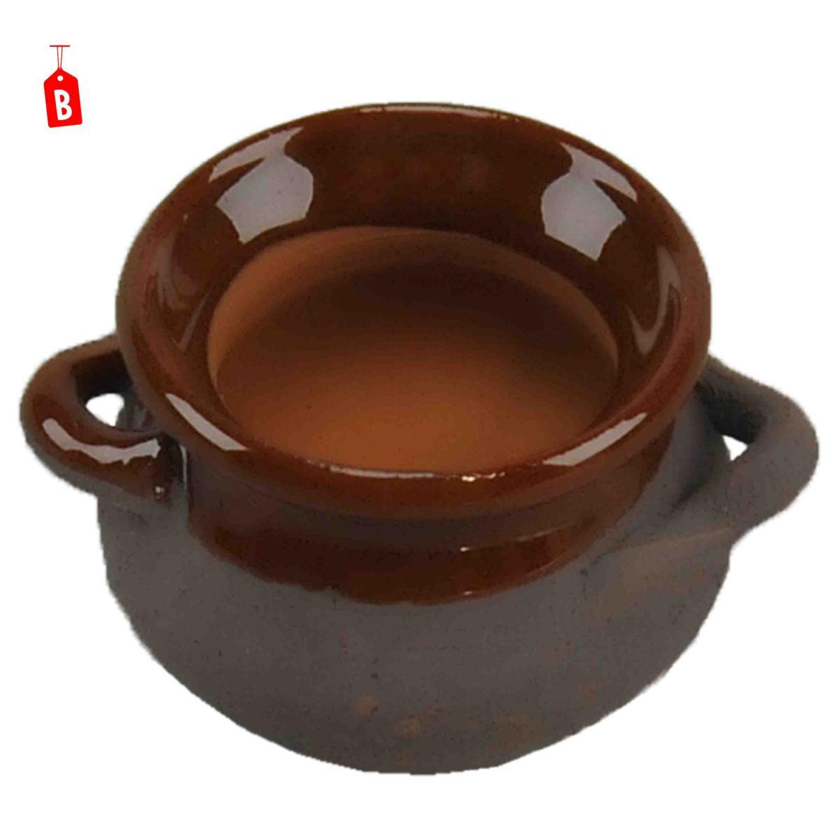 Pentola Terracotta Bicolore con Manici cm.4xH3 2 Modelli | Moranduzzo