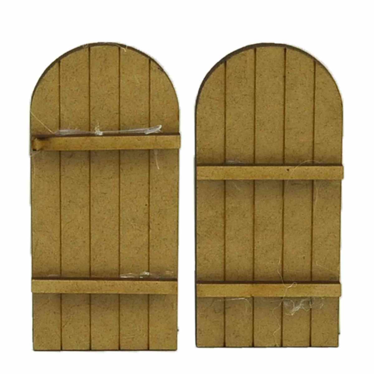 Portone Legno Arco cm.4x0,3xH8,8 Set 2 Pezzi | Moranduzzo