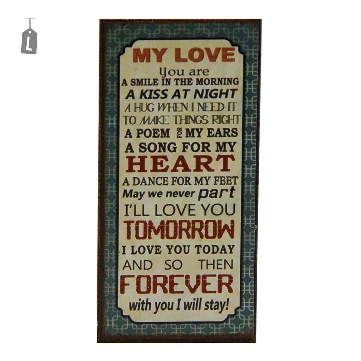 Calamita Frasi cm.5xh10 12 Mod. | M2 Store