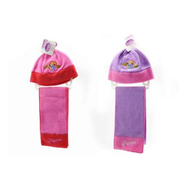 Cappello Princess con Sciarpa Invernale Assortiti |M2 Store