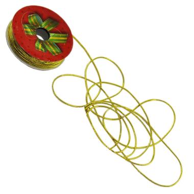 Nastro Cordoncino mt.5 Elastico Oro |M2 Store