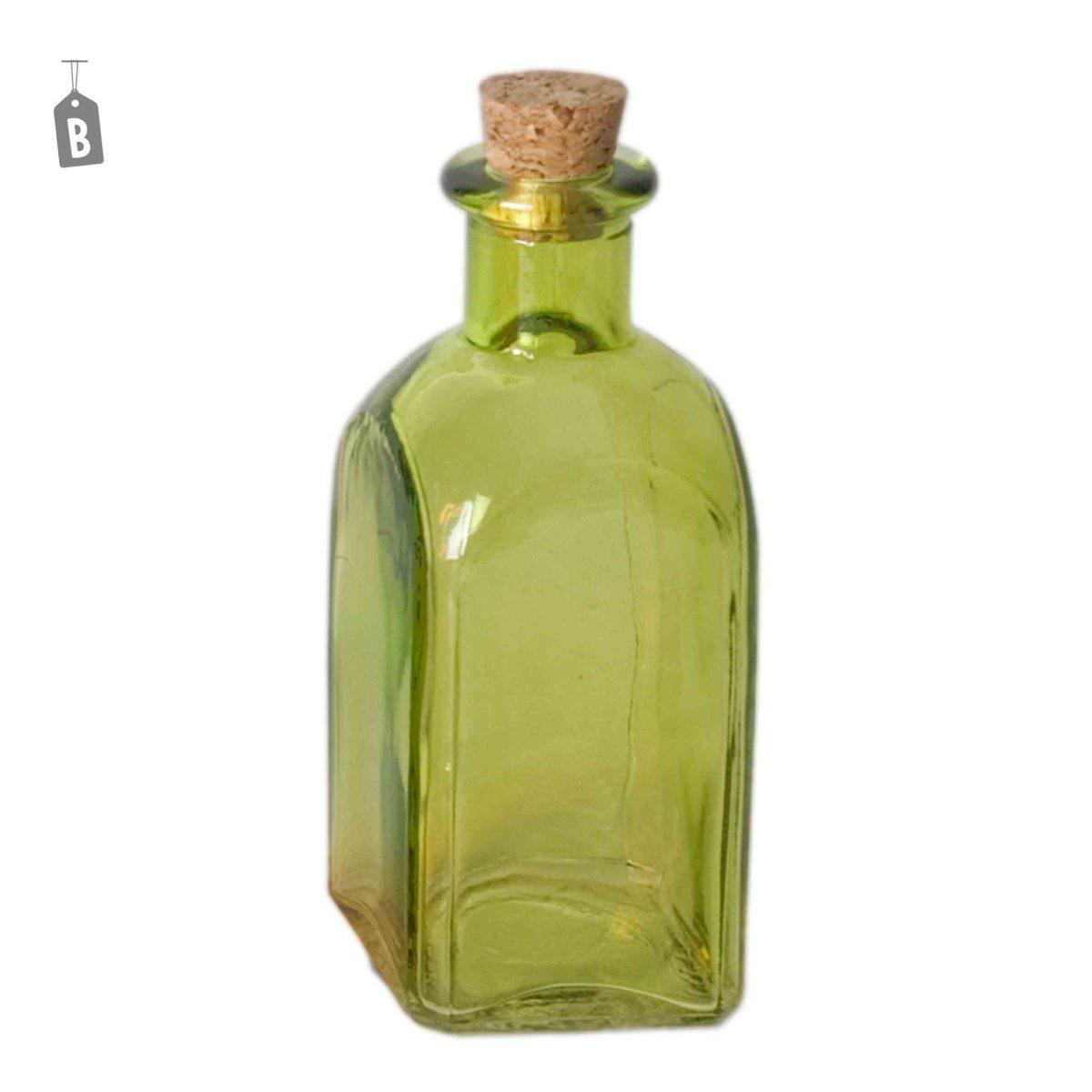 Bottiglia Vetro Lt.0,12 con Tappo Sughero 4 Col | M2 Store