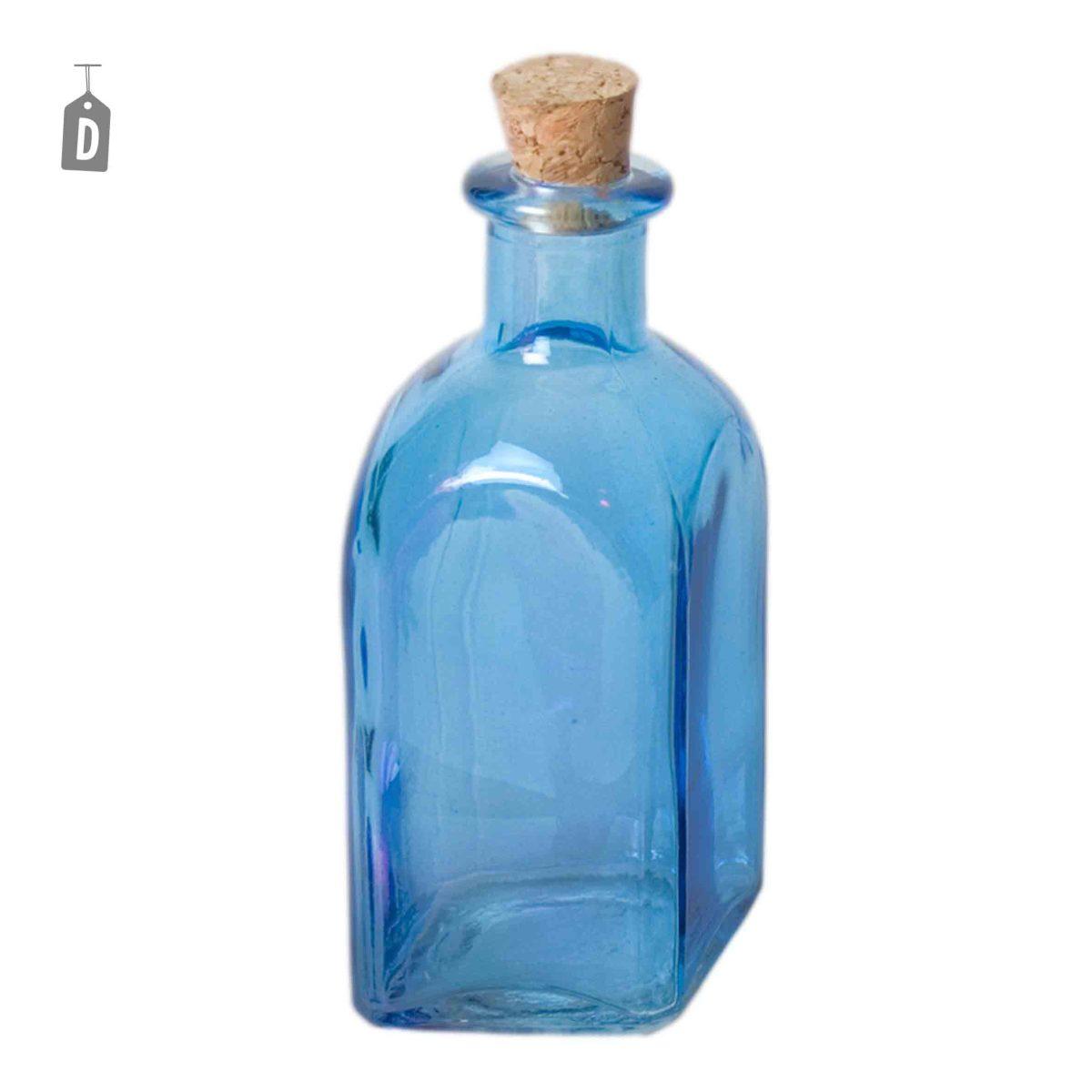 Bottiglia Vetro Lt.0,12 con Tappo Sughero 4 Col | M2 Store