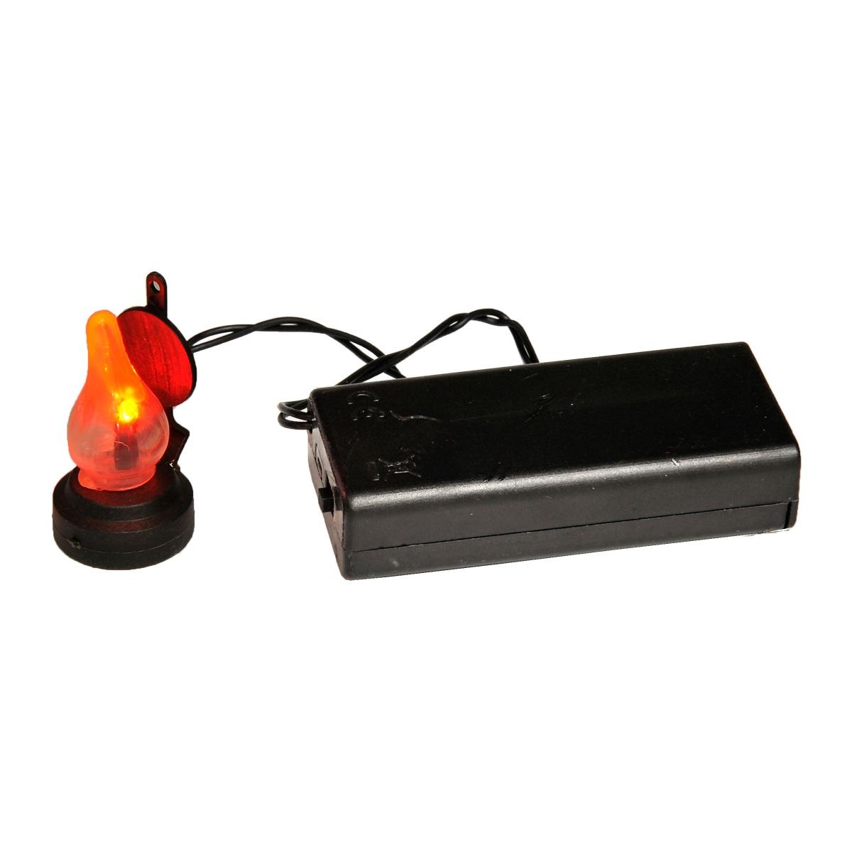 Lanterna con Luce Rossa Batteria 3V cm.3xH4 | M2 Store
