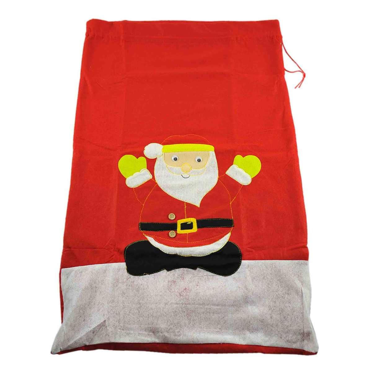 Sacco Natalizio Rosso con Babbo 55x90 |M2 Store