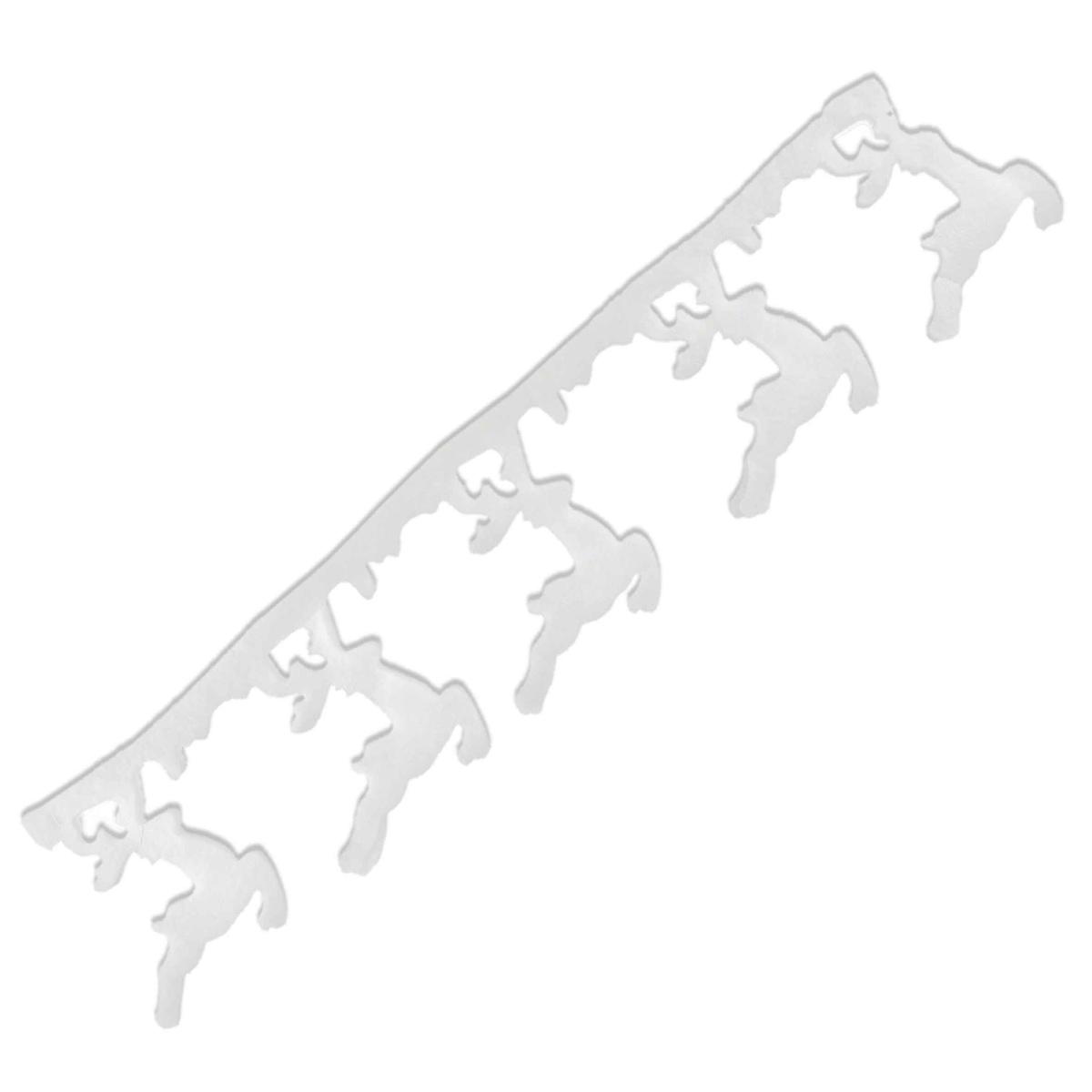 Decorazione Renne Ovatta cm.240xh14