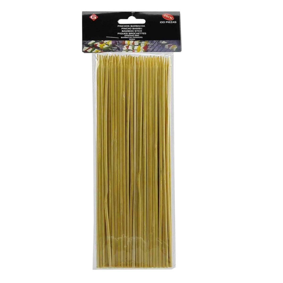 Spiedini Legno cm.25 pz.100 | M2 Store