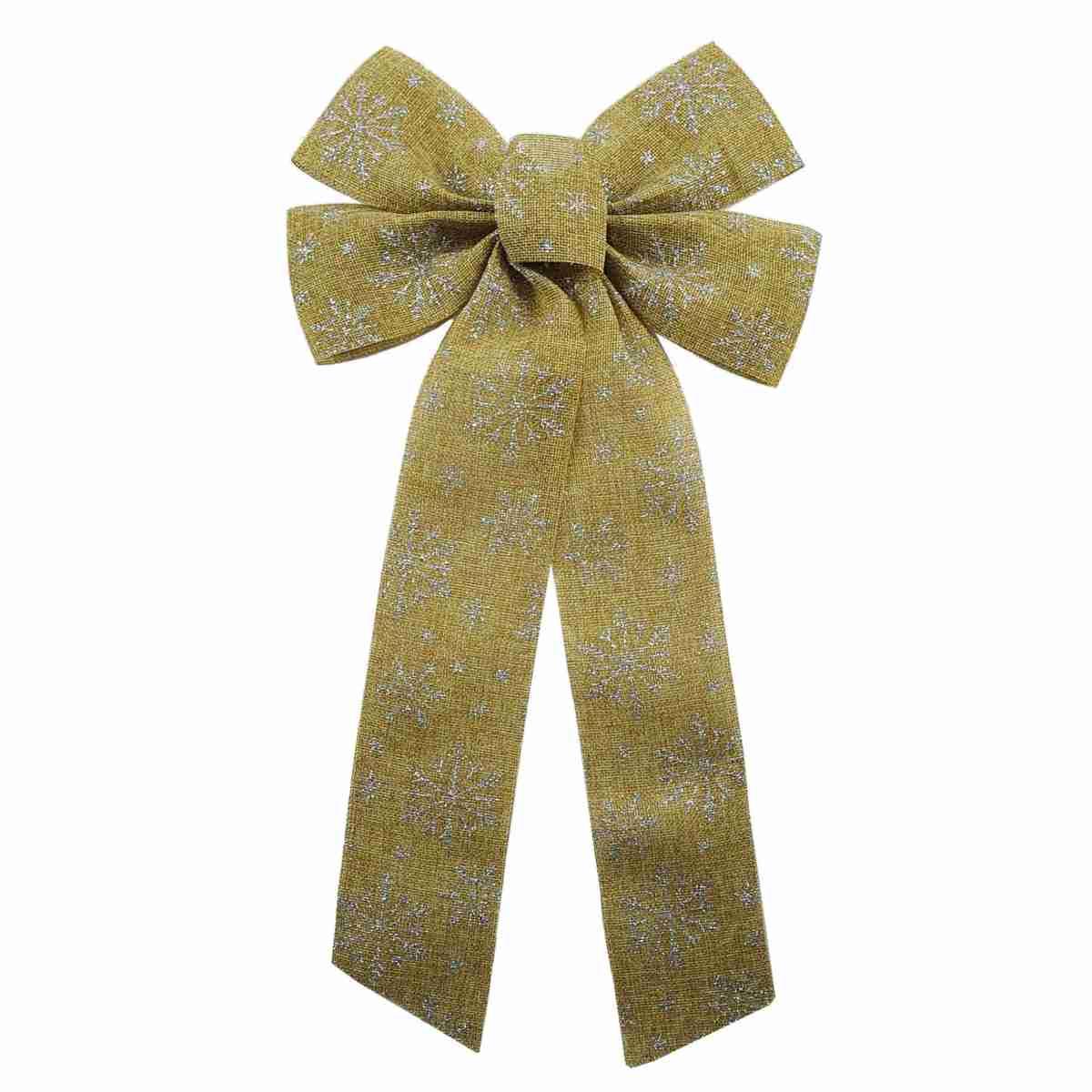 Fuoriporta Fiocco Juta Glitter Argento cm.h53 |M2 Store