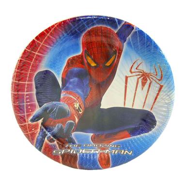 Piatti Carta cm.Ø23 Spiderman Set pz.10 |Ciao