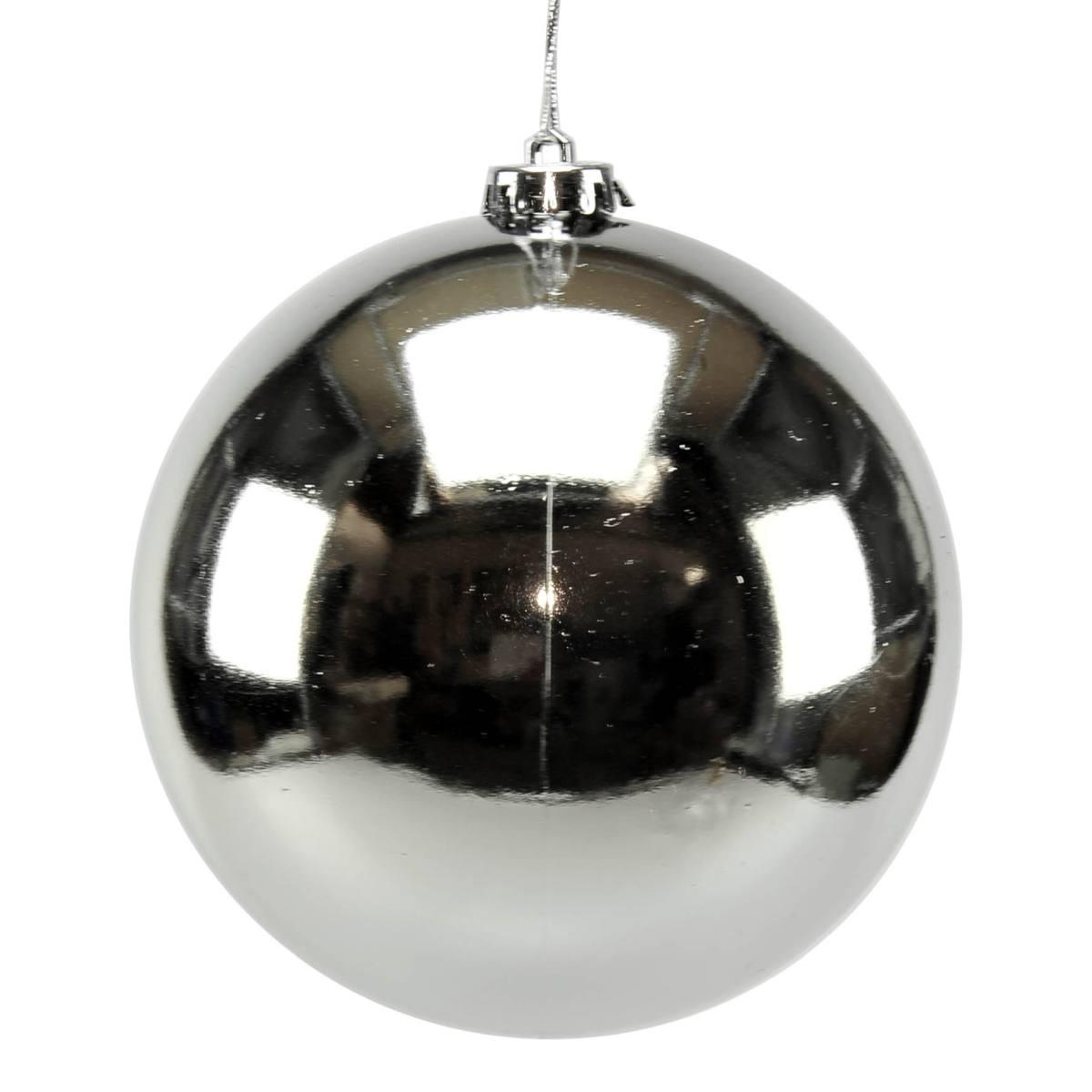 Pallina Natale cm.15 Argento Lucido |M2 Store