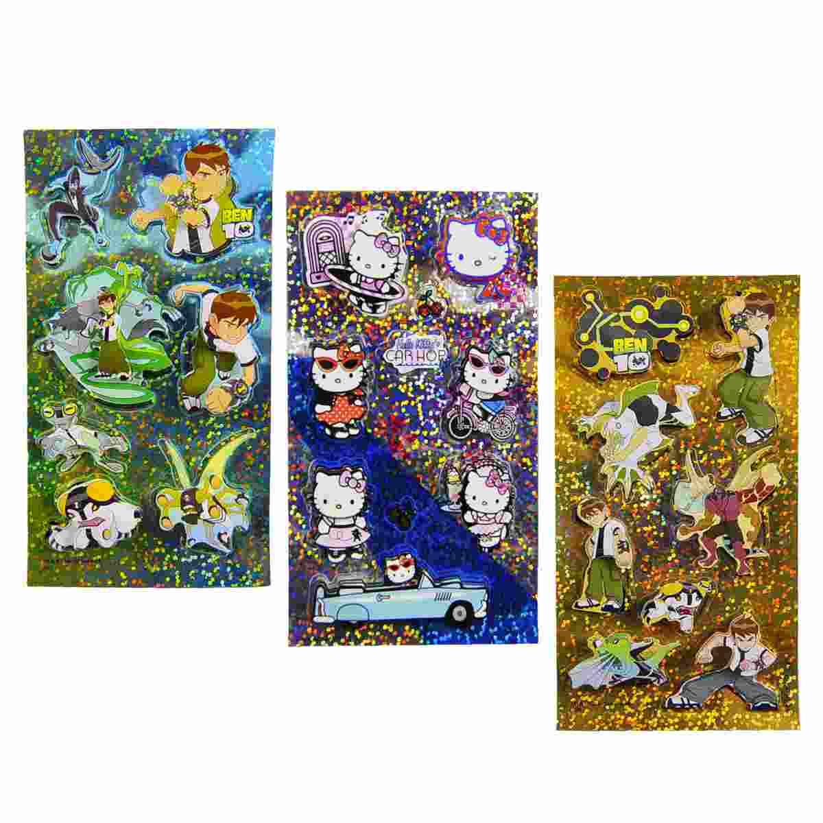 Stickers Ben Teen e WTP 3 Modelli |Disney