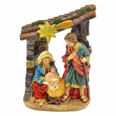 Natività con Capanna cm.16 Set da 3 Pz. | M2 Store