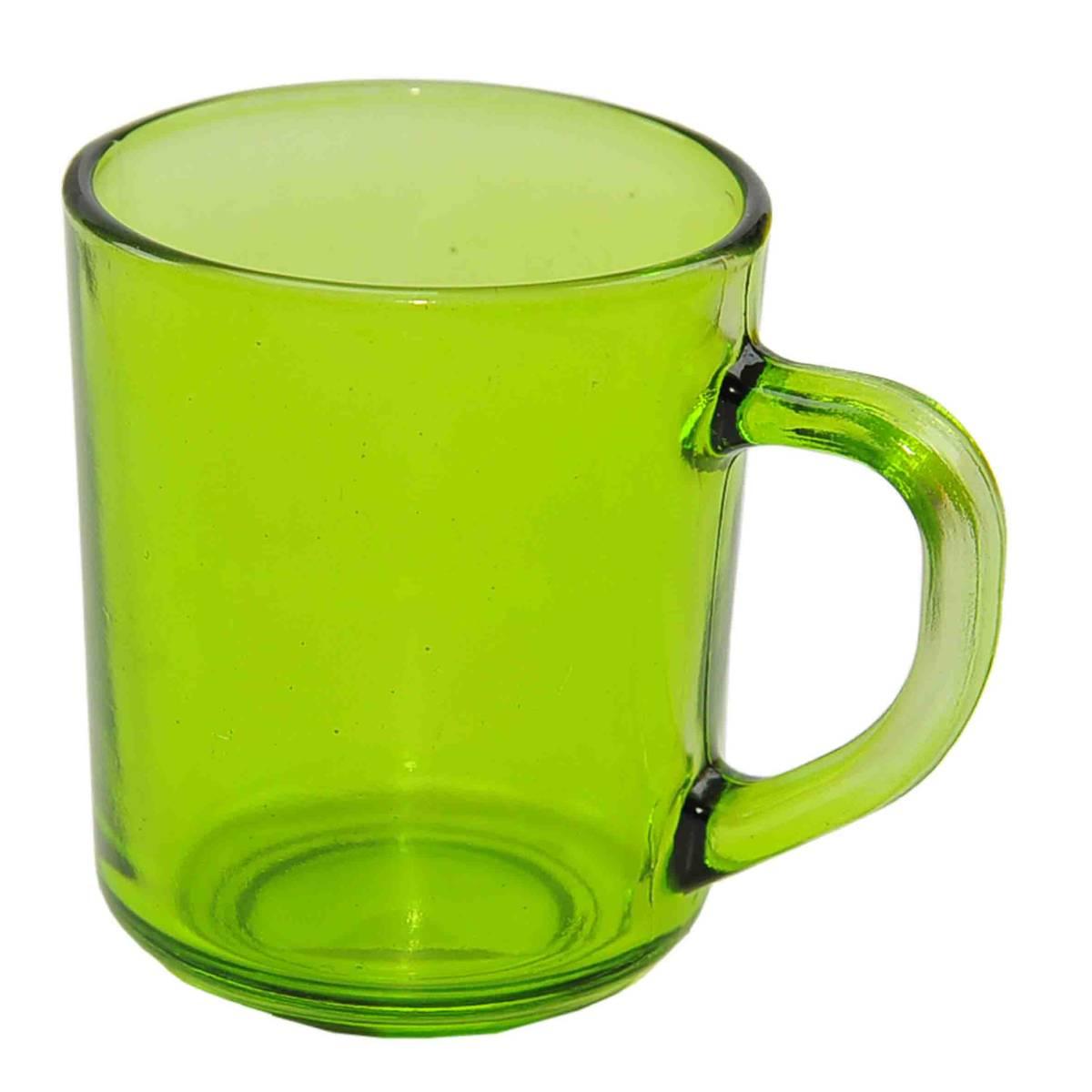 Tazza Colazione Vetro Color con Manico ml.230 | M2 Store