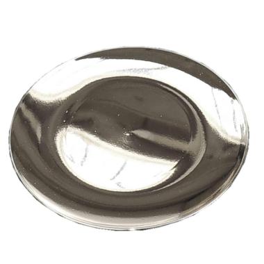 Piatto Tavola PVC Natale Argento Lucido cm.Ø33 |M2 Store