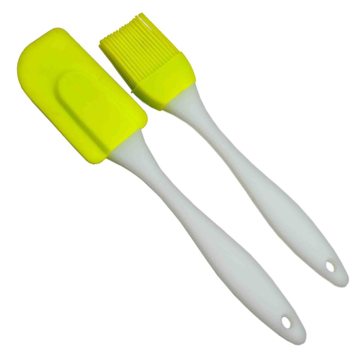 Dolci Spatola Pennello Silicone Set pz.2 3 Colori | M2 Store