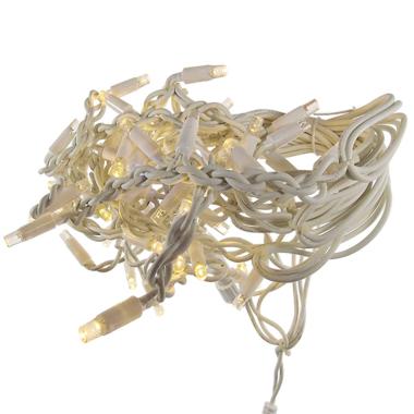 Luci Natale Tenda Esterno Professionale LED 60 Bianco Caldo Prolungabile cm.300xh65 |M2 Store