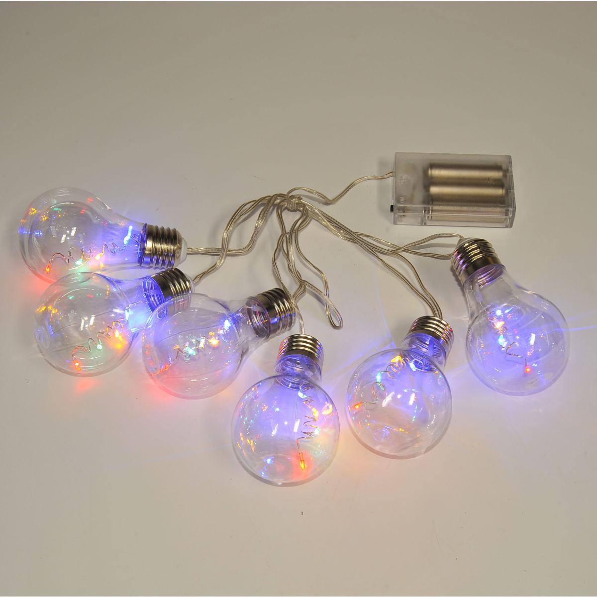 Luci Natale Esterno Batteria LED 24 Multicolor |M2 Store