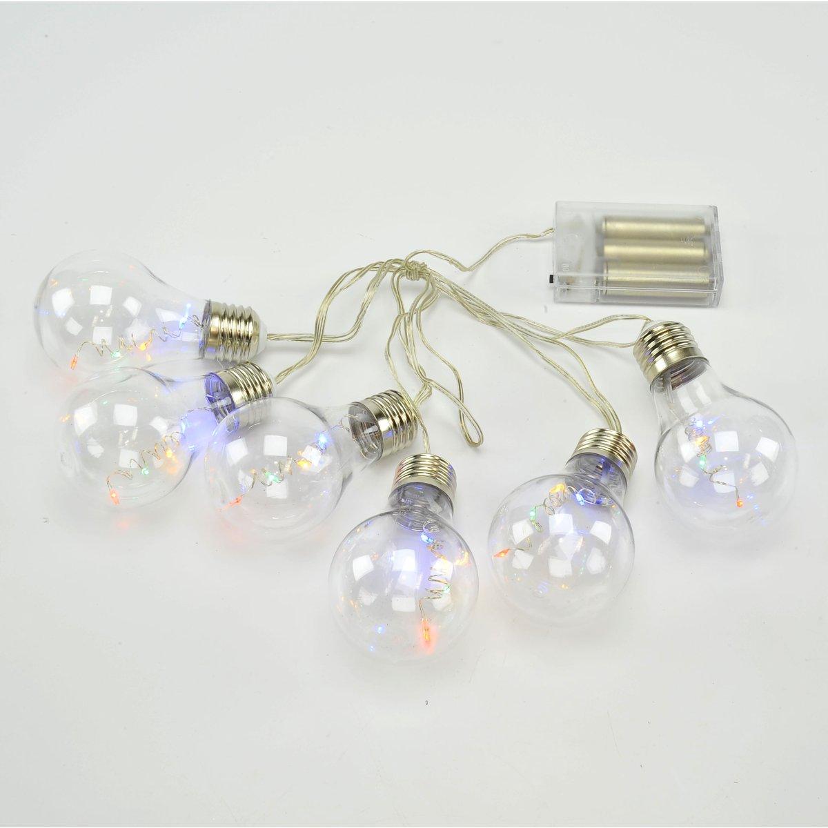 Luci Natale Esterno Batteria LED 24 Multicolor |M2 Store