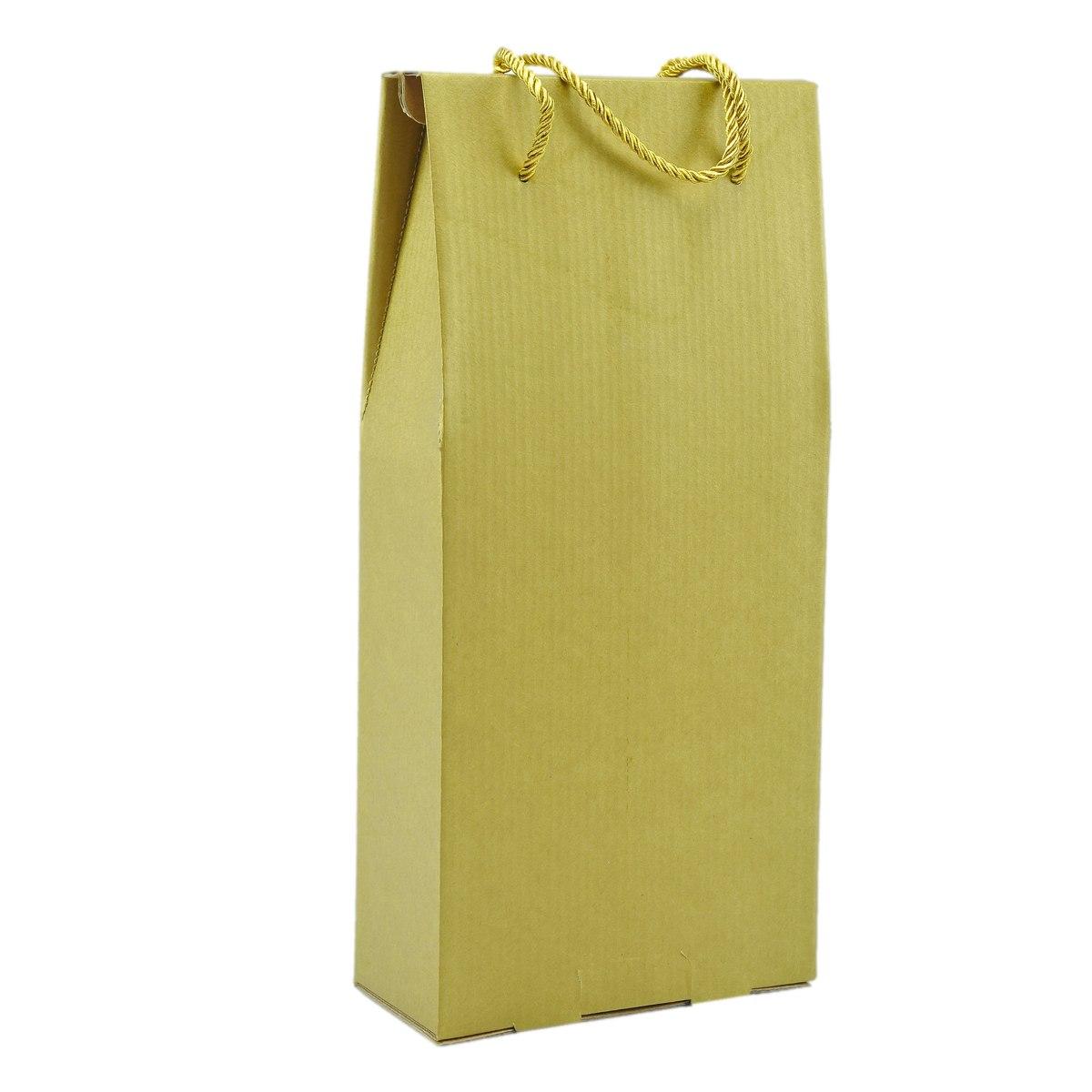 Scatola Natale Bottiglia cm.18x8xh38 3 Colori |M2 Store