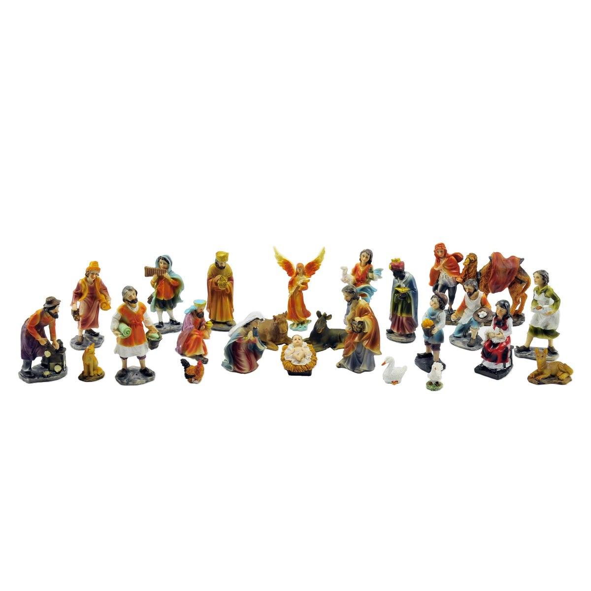 Nativit cm.12 Set da 24 Pz. Compresi Animali | M2 Store