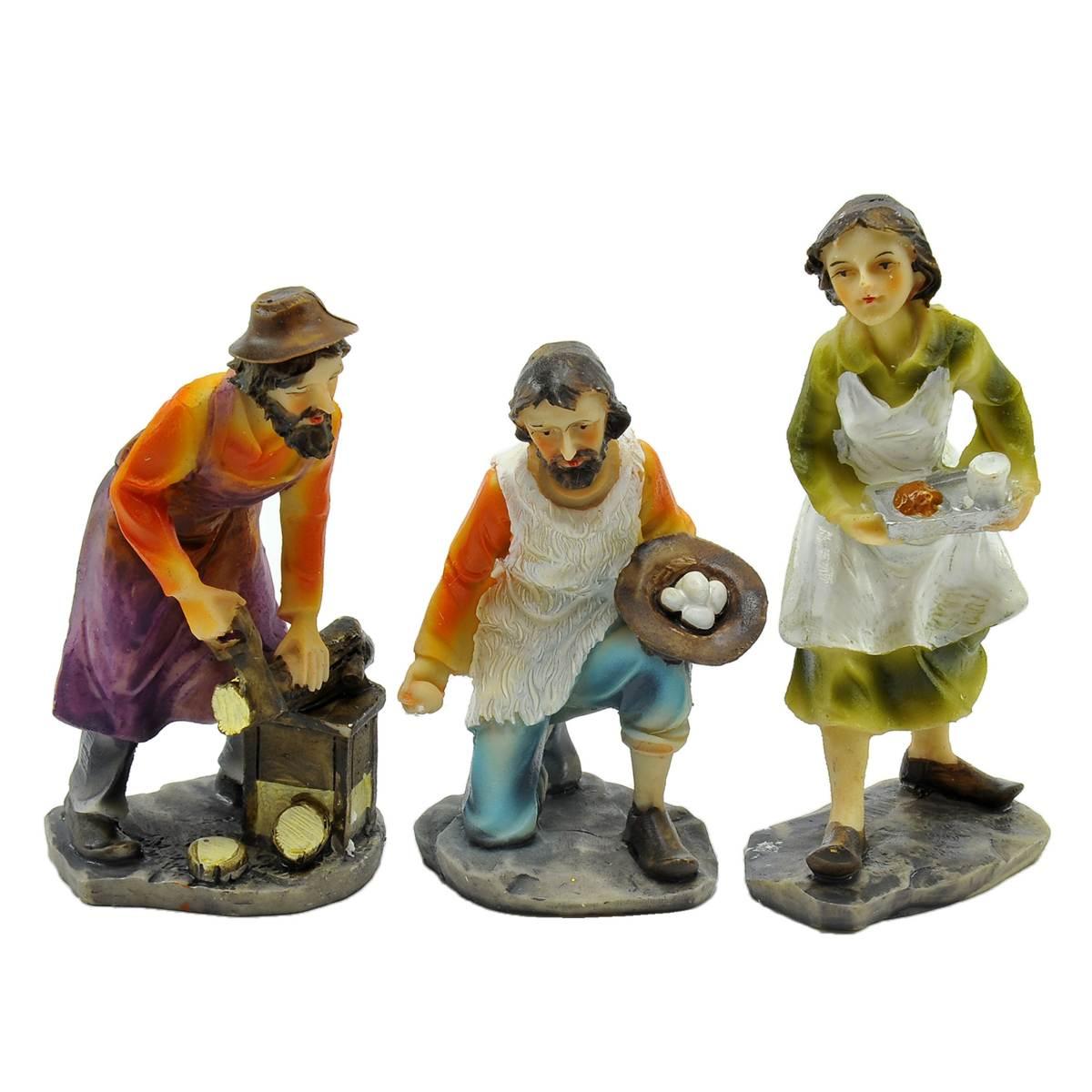 Nativit cm.12 Set da 24 Pz. Compresi Animali | M2 Store