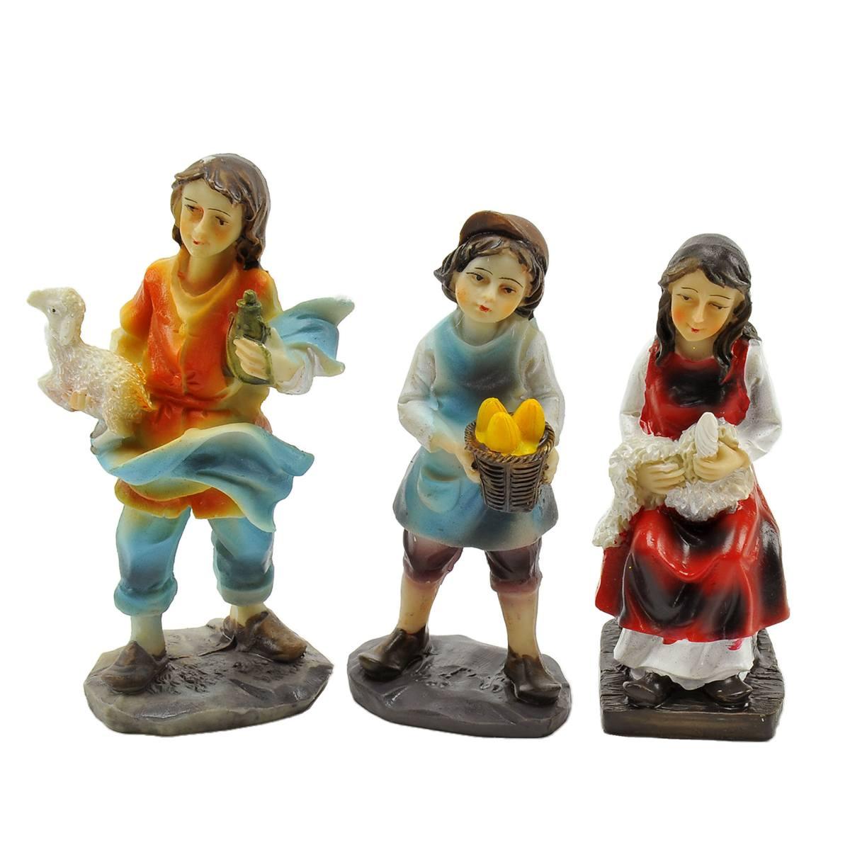 Nativit cm.12 Set da 24 Pz. Compresi Animali | M2 Store